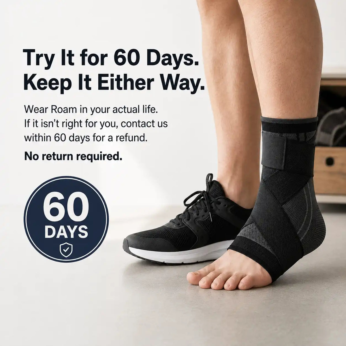 Rook Mason Roam™ — Figure-8 Ankle Support